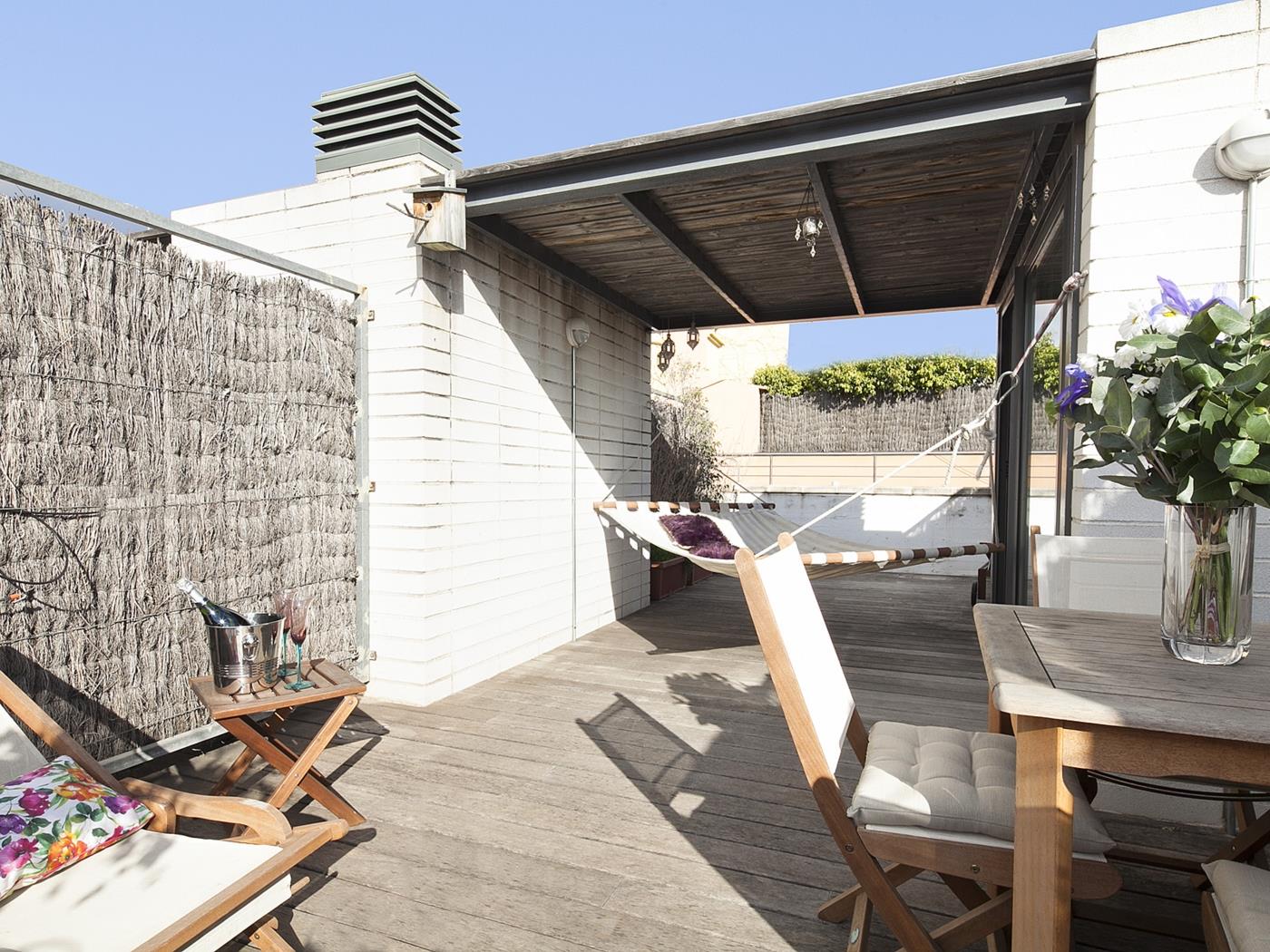 MSB Attico nel centro con terrazza privata per 6 persone - My Space Barcelona Appartamenti