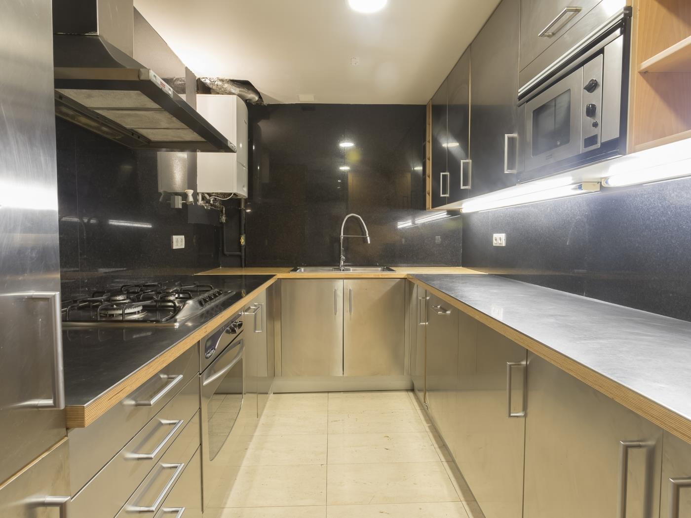 Attico nella Bonanova con terrazza privata per 6 persone - My Space Barcelona Appartamenti