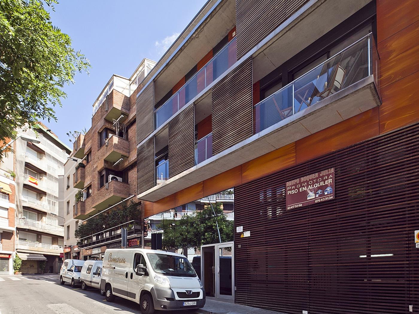 Appartamento vicino al centro con balcone per 6 - My Space Barcelona Appartamenti