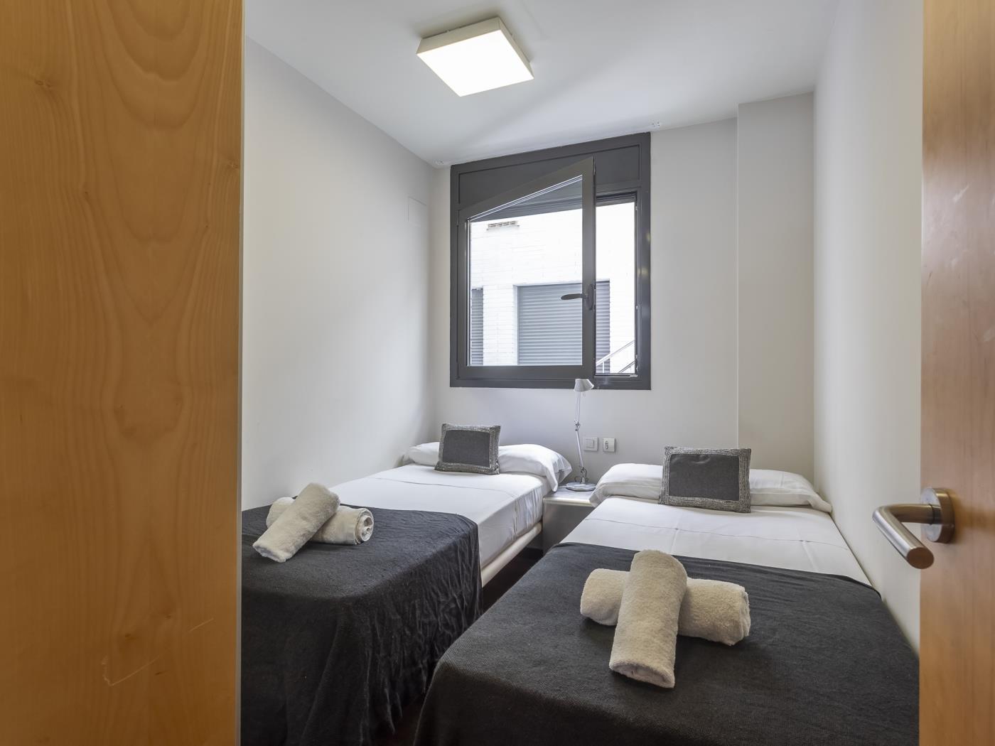 Appartamento con terrazza e piscina vicino al centro per 8 - My Space Barcelona Appartamenti