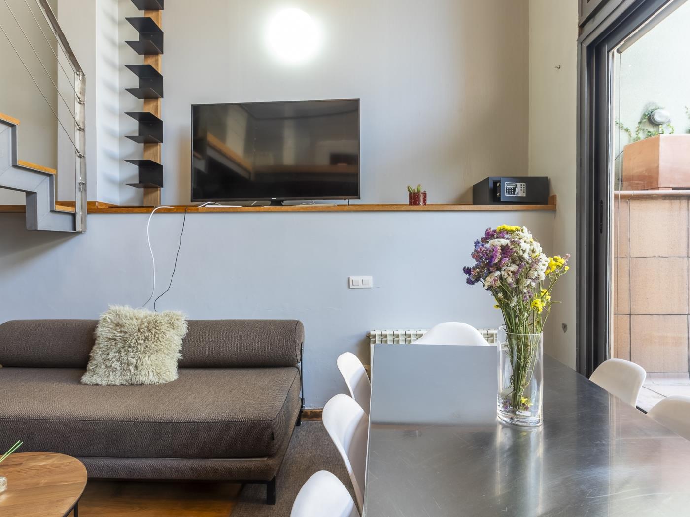 Appartamento con terrazza e piscina in centro - My Space Barcelona Appartamenti