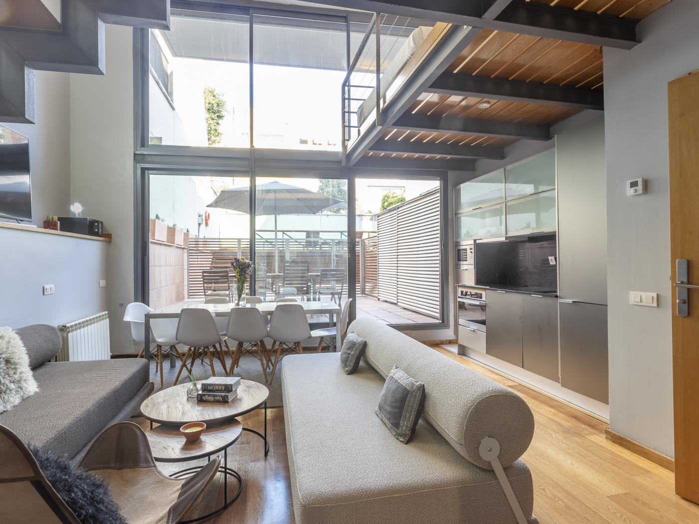 Appartamento con terrazza e piscina in centro - My Space Barcelona Appartamenti