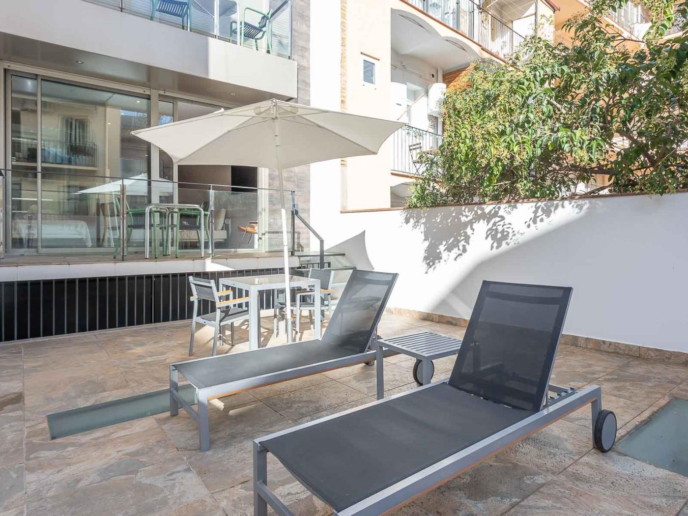 Grazioso appartamento con grande terrazza privata a Sant Gervasy in affitto mens - My Space Barcelona Appartamenti