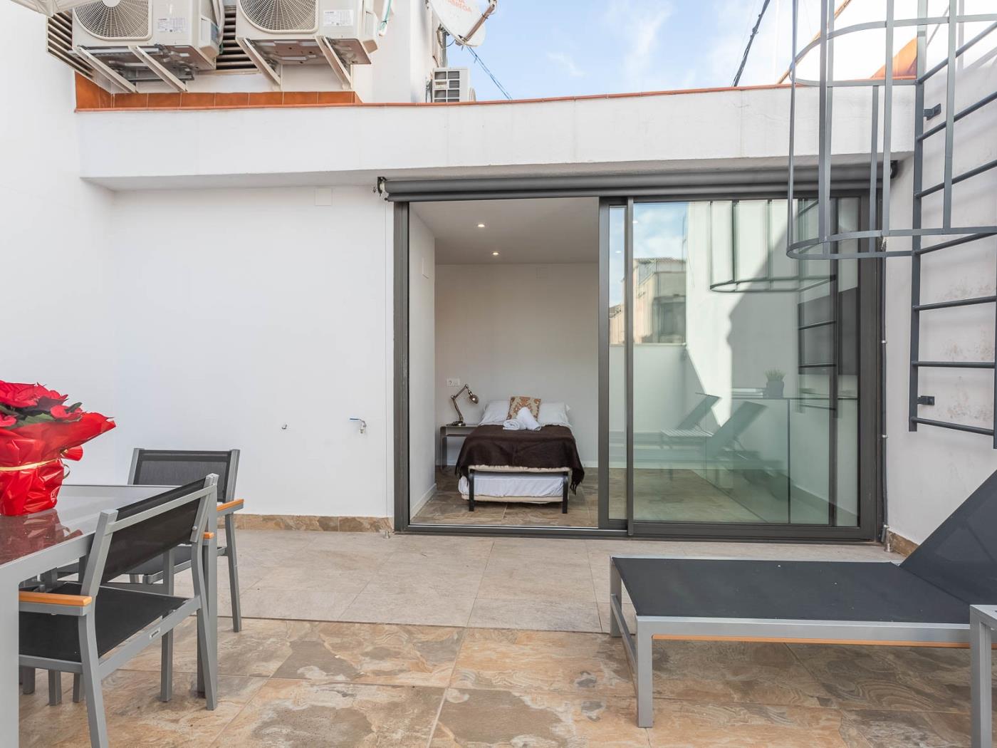 Grazioso appartamento con grande terrazza privata a Sant Gervasy in affitto mens - My Space Barcelona Appartamenti