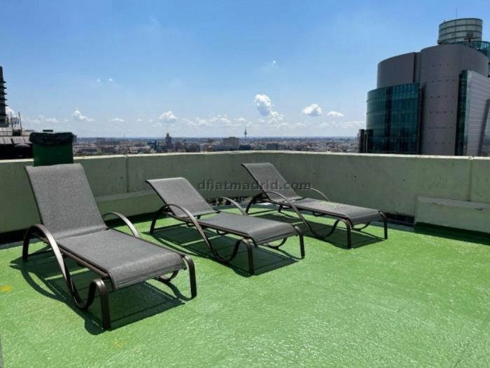 Loft moderno con piscina sul tetto e vista sulla città - My Space Madrid Appartamenti