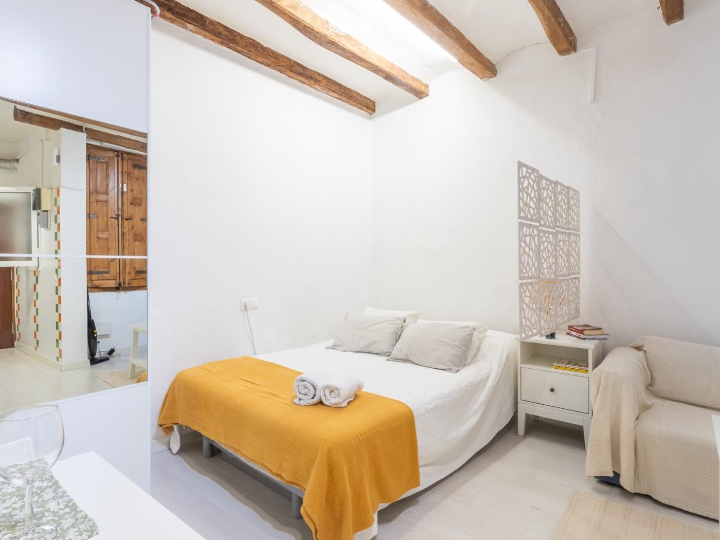 Affascinante Loft a El Born – Minimo 31 Notti, Posizione Top - My Space Barcelona Appartamenti
