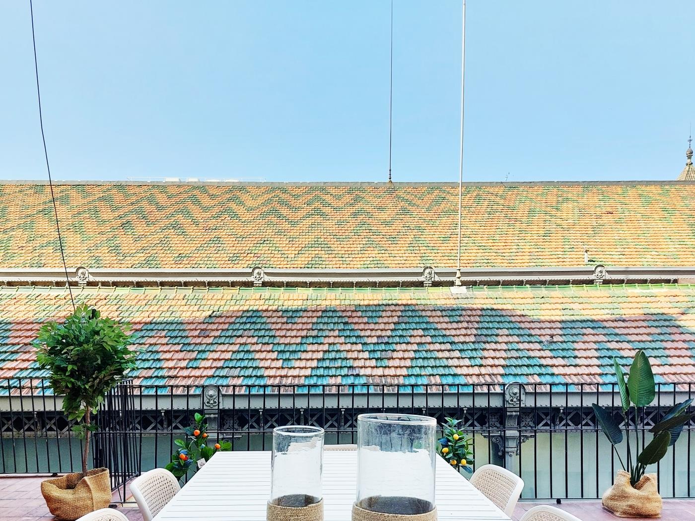 Luminoso appartamento con 3 camere e terrazza nell’Eixample. - My Space Barcelona Appartamenti