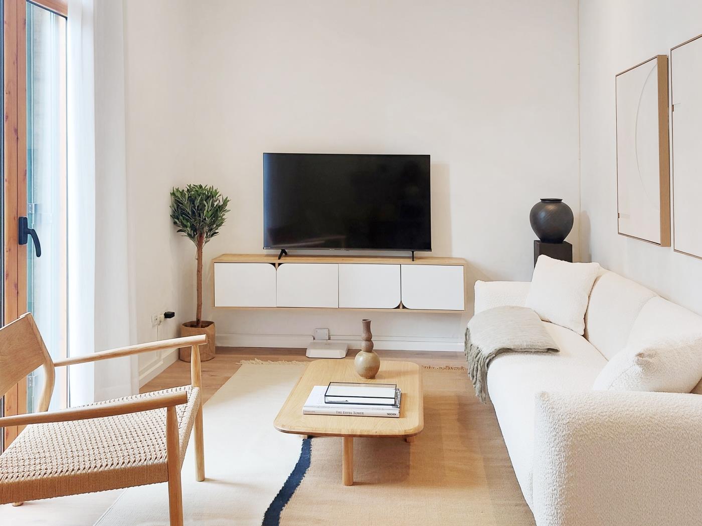 Appartamento Luminoso con 2 Camere da Letto e Balcone - My Space Barcelona Appartamenti