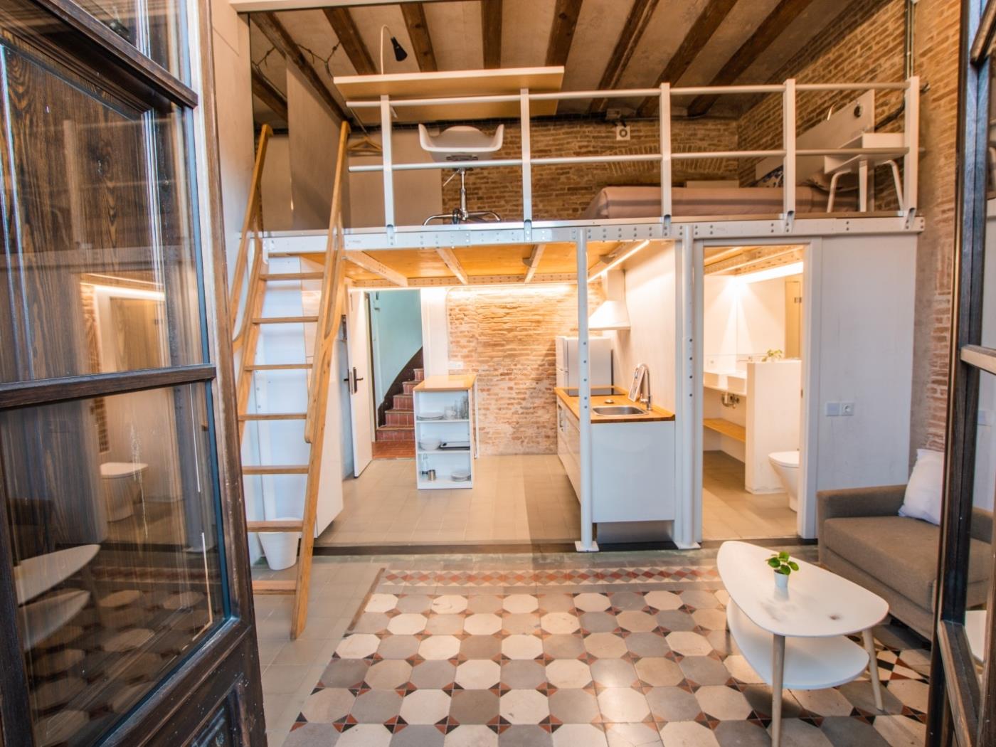 Moderno duplex studio con ampia terrazza in centro - My Space Barcelona Appartamenti