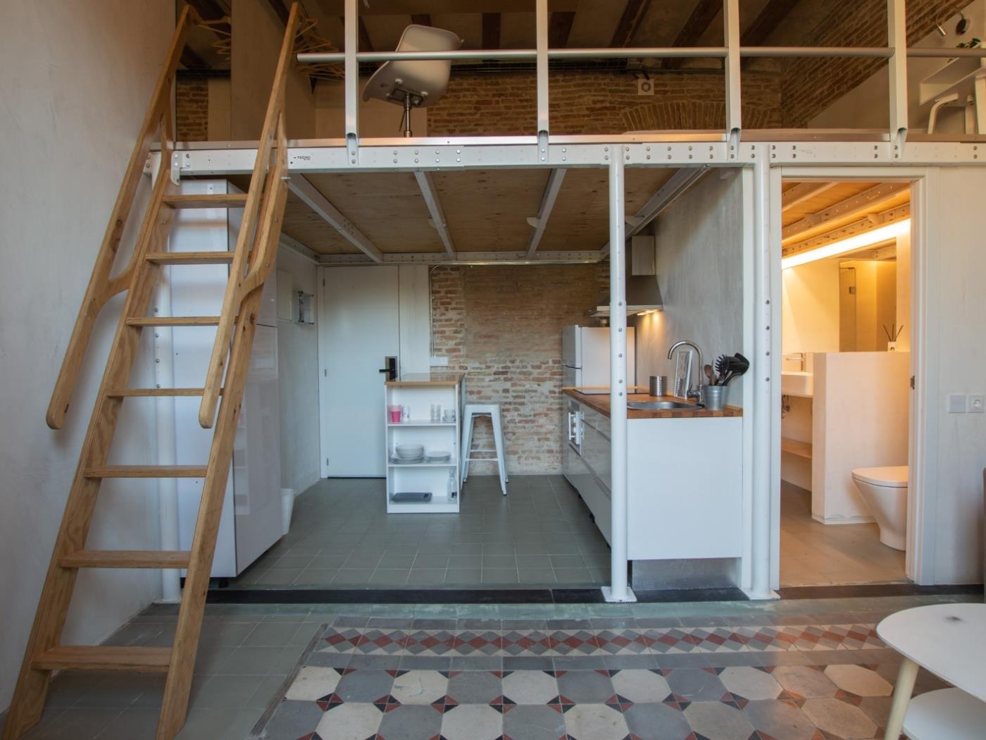 Moderno duplex studio con ampia terrazza in centro - My Space Barcelona Appartamenti
